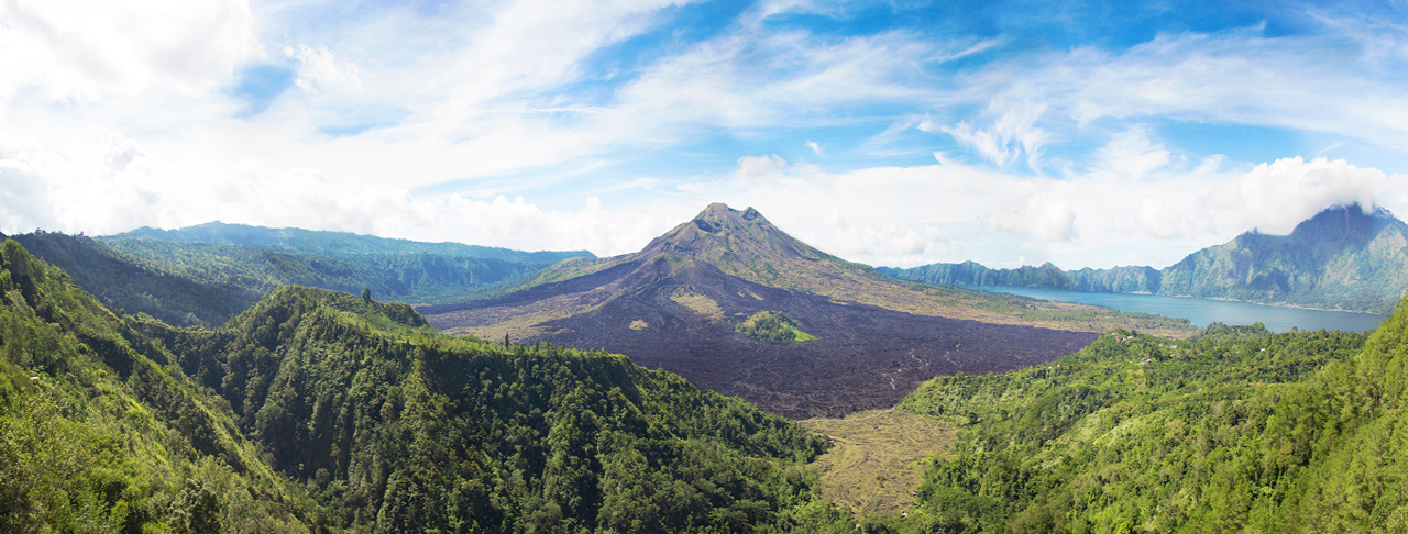 巴里島火山、泛舟雙重之旅